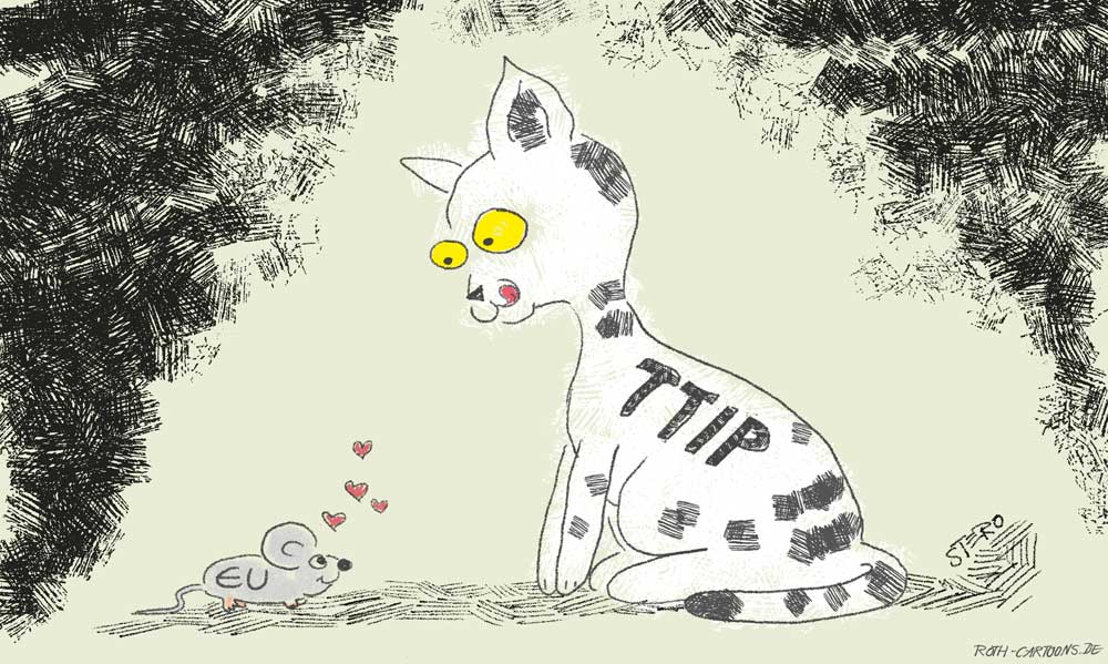 TTIP-Cartoon