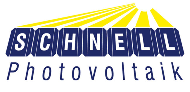 Blaues Logo mit Gelben Sonnenstrahlen