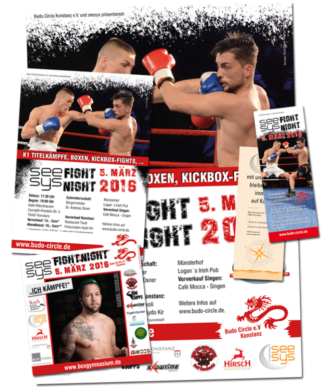 Werbematerial seesysFIGHTNIGHT 2016