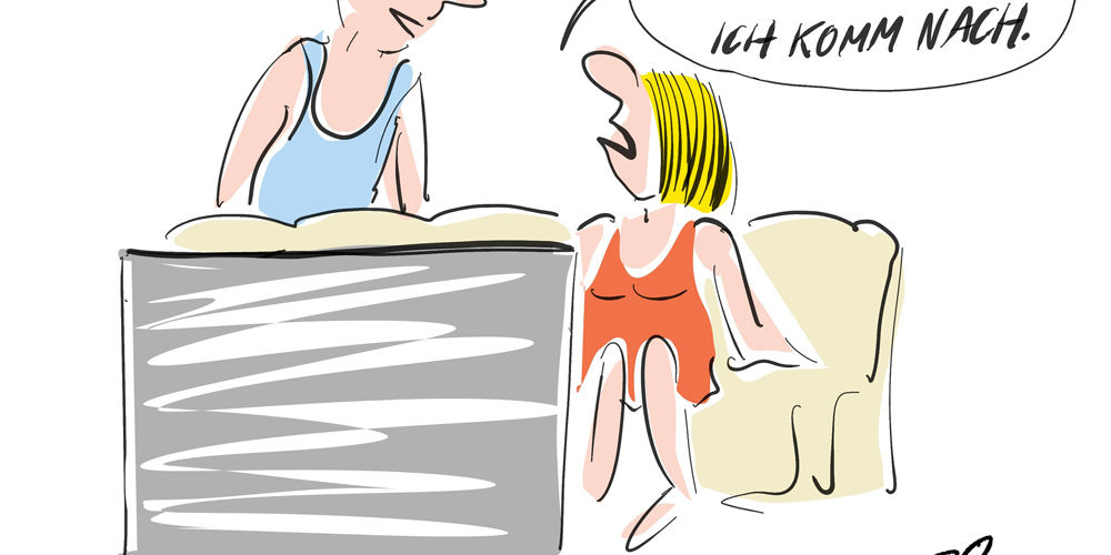 Karikatur Sex-Bild