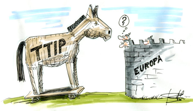 TTIP-Trojanisches Pferd vor Europa