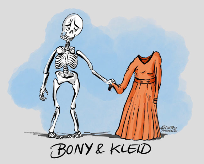 Cartoon comic bonnie und clyde